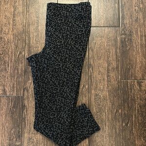 LOFT Leopard Printed Ponte Leggings